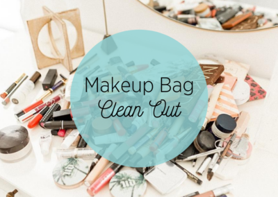 Your makeup bag needs a clean bill of health, too!