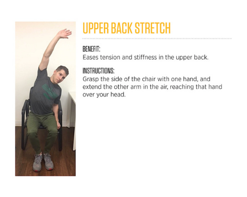 upper back stretch